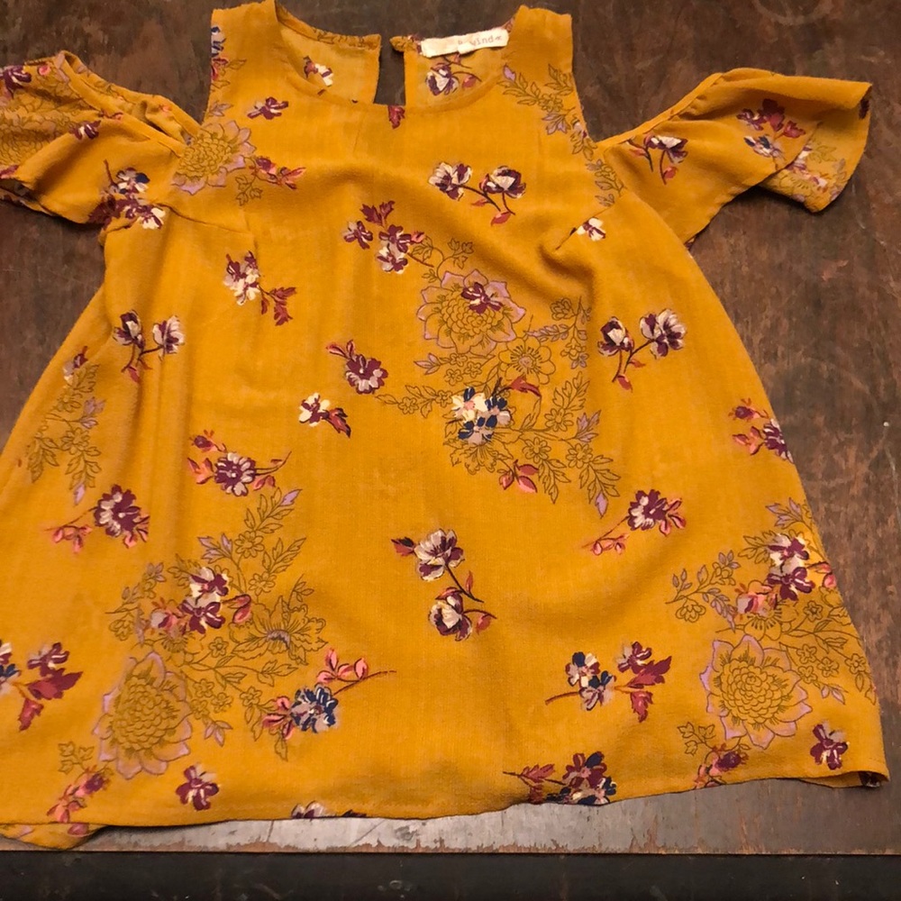 Yellow blouse